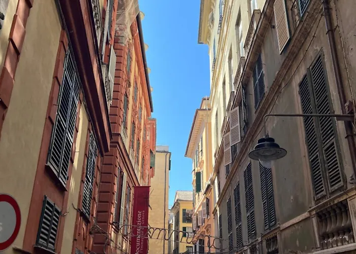 Rosa Homes The Red - Cozy 2 Bedrooms Historic Center, Aquarium Cenova